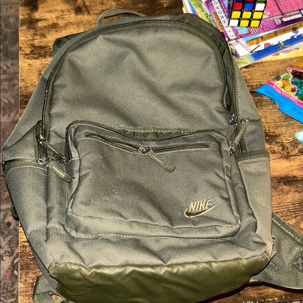 Nike Olive Green Backpack